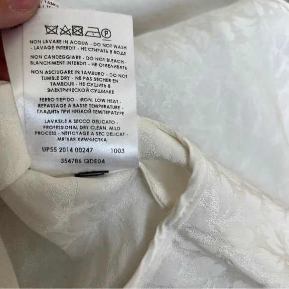 Alexander McQUEEN Peplum Top V Neck High Low - Picture 10 of 12